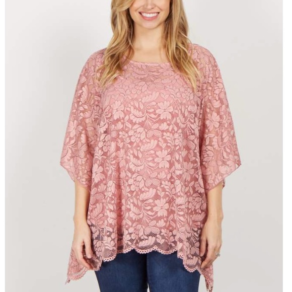 Lace poncho One size fit all - Picture 2 of 2